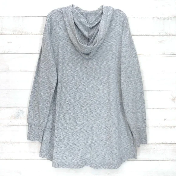 Tek Gear Hooded Tunic • Sz XL • Gray Heather • EUC - Picture 2 of 9